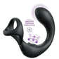 Anal Fantasy Elite Ass-Gasm Taint-Alizer P-Spot Vibrator - Black Pipedream Products