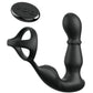 Anal Fantasy Elite Ass-Gasm Slide & Glide P-Spot Stimulator - Black Pipedream Products