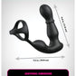 Anal Fantasy Elite Ass-Gasm Slide & Glide P-Spot Stimulator - Black Pipedream Products