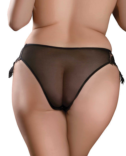 Hookup Panties Remote Princess Panty Black XL-XXL Pipedream Products