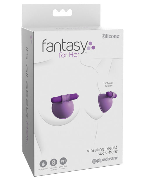 Fantasy For Her Vibrating Breast Suck-Hers Pipedream Products