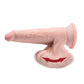 King Cock Plus Suction Cup Dildo |  9" Big Dildo Triple Density with Swinging Balls