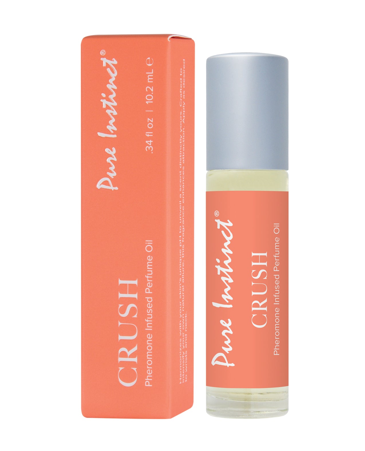 Pure Instinct Pheromone Perfume Oil Roll On Crush - 10.2 ml Classic Brands