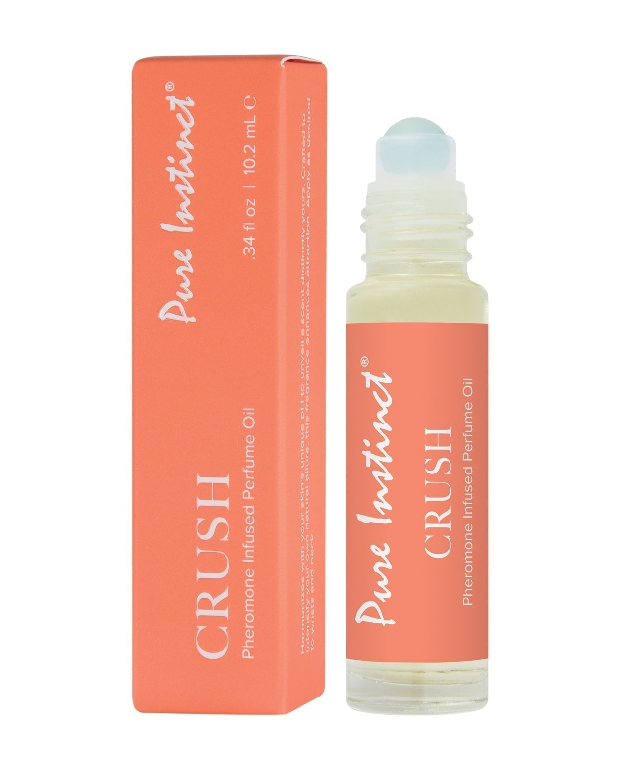 Pure Instinct Pheromone Perfume Oil Roll On Crush - 10.2 ml Classic Brands