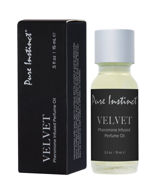 Pure Instinct Pheromone Perfume Oil Velvet - 15 ml Dropper Glass Classic Brands