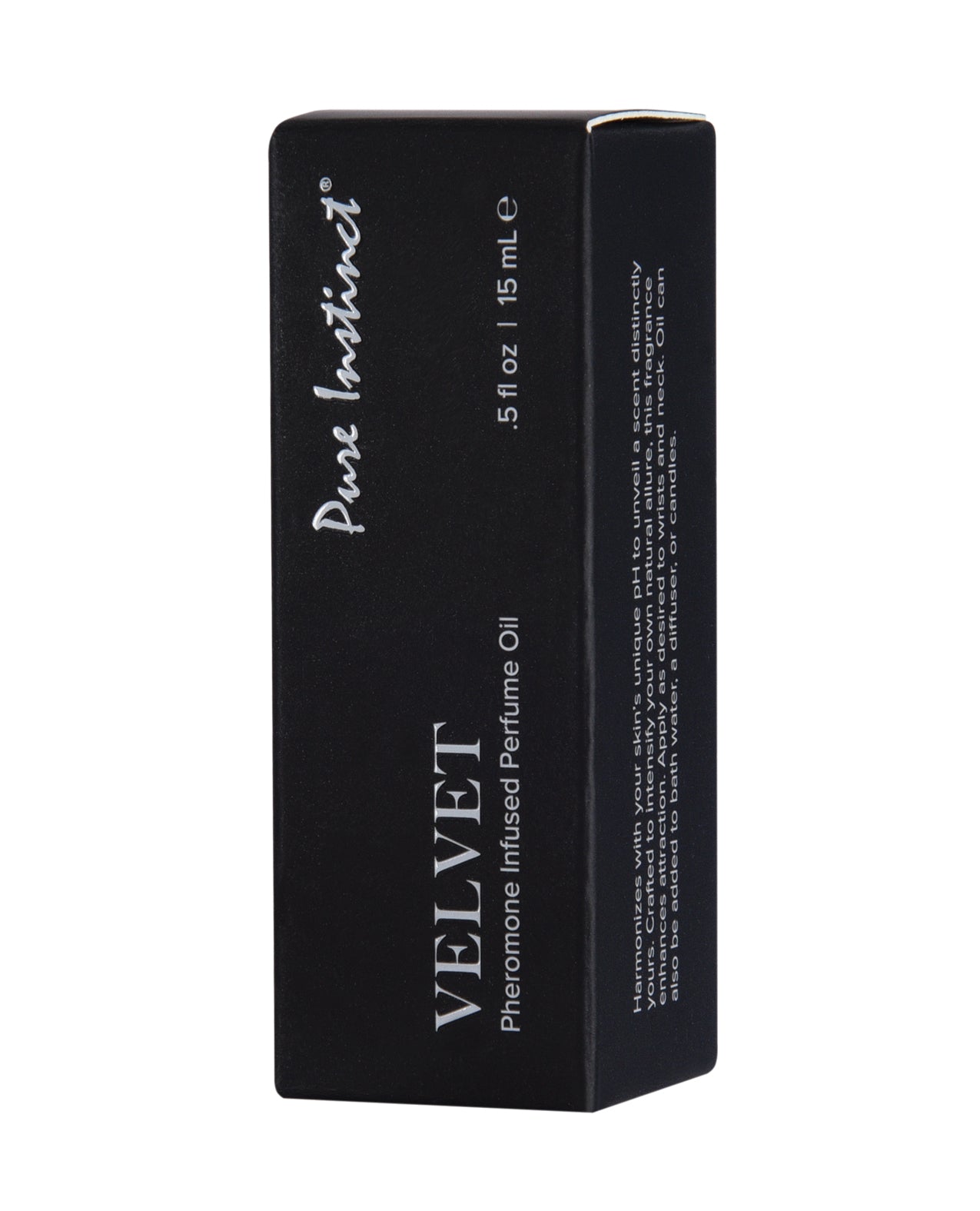 Pure Instinct Pheromone Perfume Oil Velvet - 15 ml Dropper Glass Classic Brands