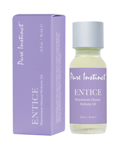 Pure Instinct Pheromone Perfume Oil Entice - 15 ml Dropper Glass Classic Brands