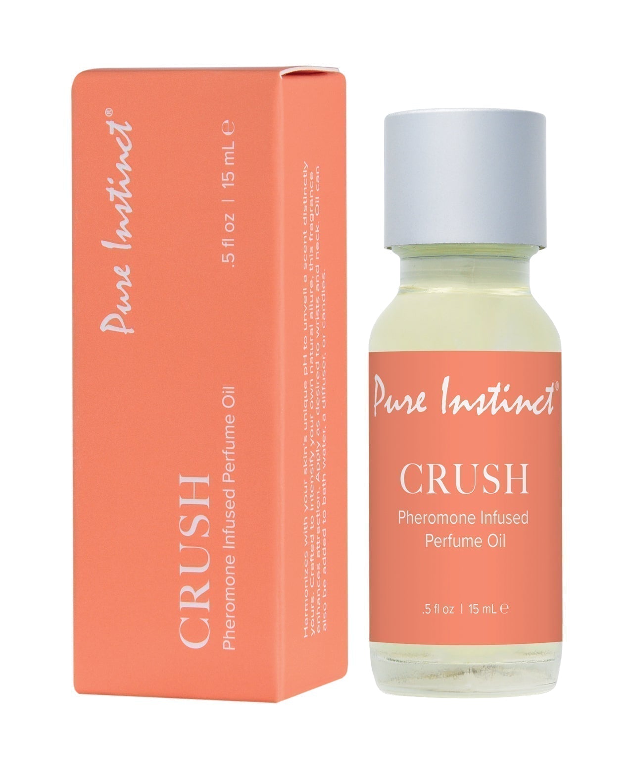 Pure Instinct Pheromone Perfume Oil Crush - 15 ml Dropper Glass Classic Brands