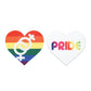 Peekaboos Pride Hearts - Pack of 2 Xgen