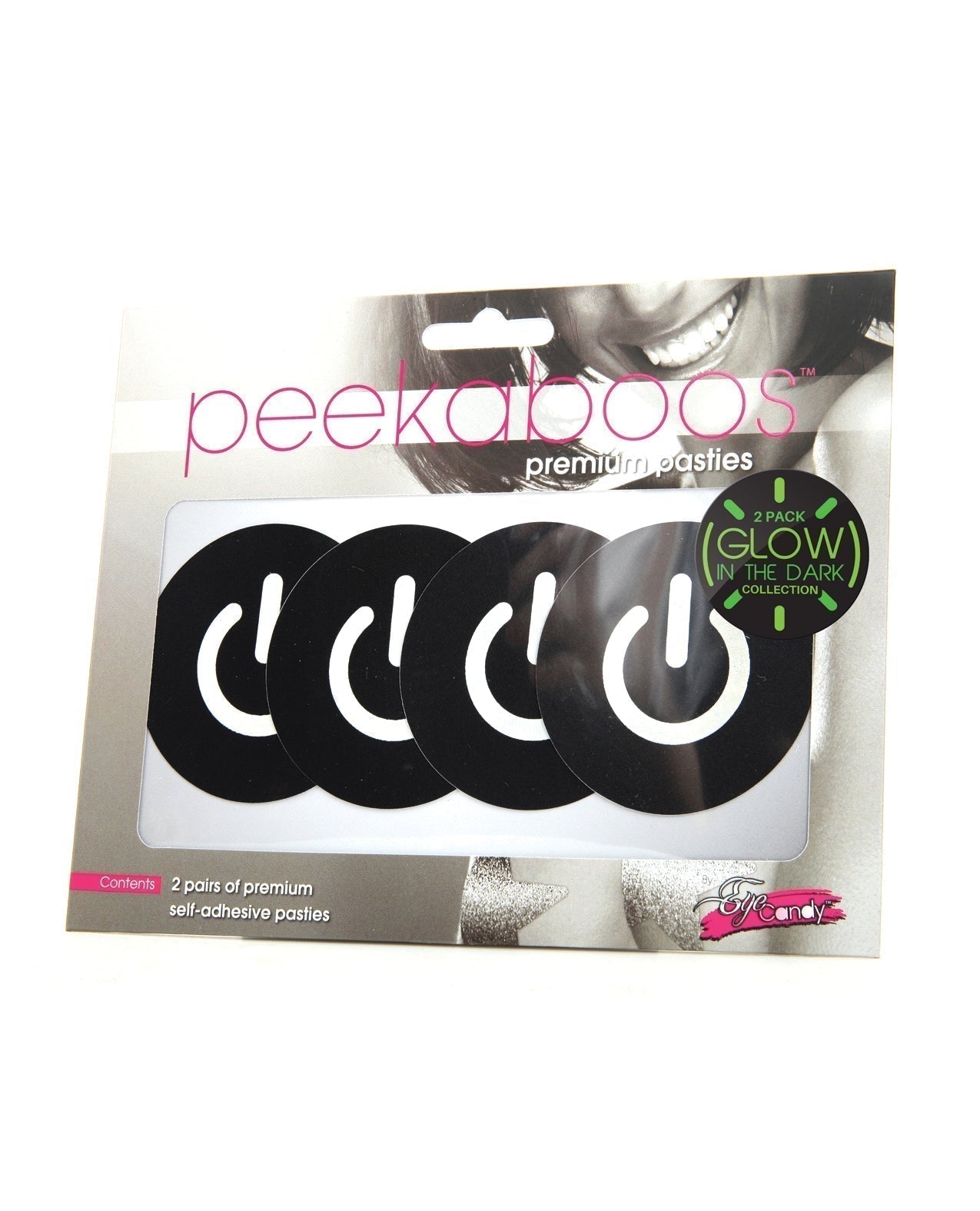 Peekaboos Glow in the Dark Power Button - Pack of 2 Xgen