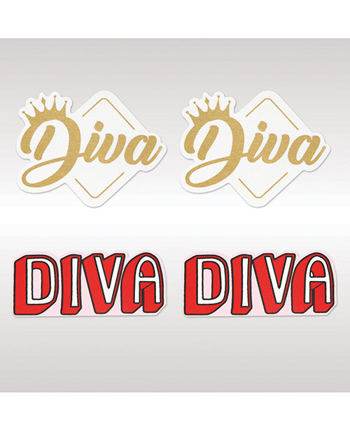 Peekaboos Diva Pasties - 2 Pairs Xgen