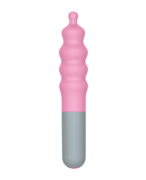Rock Candy Bubble Gusher Stimulator - Pink/Grey Rock Candy Toys LLC
