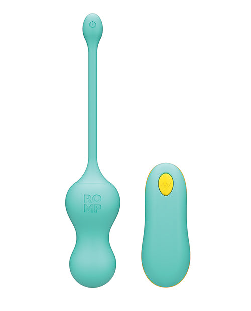 Romp Cello Remote Control G-Spot Vibrating Egg - Blue Wow Tech