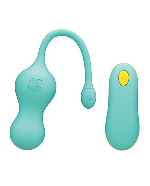 Romp Cello Remote Control G-Spot Vibrating Egg - Blue Wow Tech
