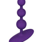 Romp Amp Flexible Anal Beads - Violet