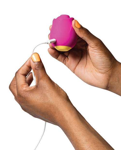 Romp Rose Clit Stimulator - Pink Wow Tech