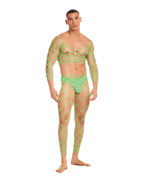 Rainbow Party Future Mode 3 pc Set - Green S/M Rene Rofe