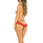 Rene Rofe Underneath It All Panty Red S/M