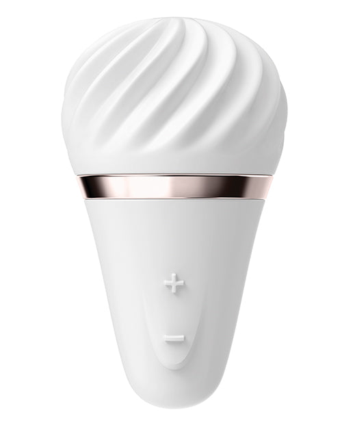 Satisfyer Little Wand - White/Gold Eis INCsatisfyer