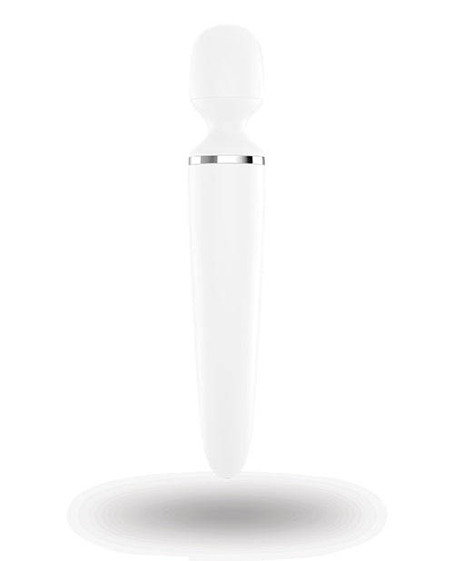 Satisfyer Wand-er Woman - White/Chrome Eis INCsatisfyer