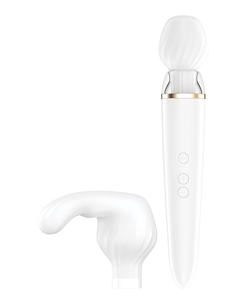 Satisfyer Double Wand-er - White Eis INCsatisfyer