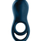 Satisfyer Epic Duo Ring Vibrator - Dark Blue