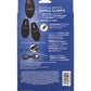 Silicone Nipple Clamps w/Remote - Black