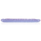 17" Big Dildo | Slim Jim Double Dildo | Veined Realistic Dildo | Reflective Gel Purple Dildo