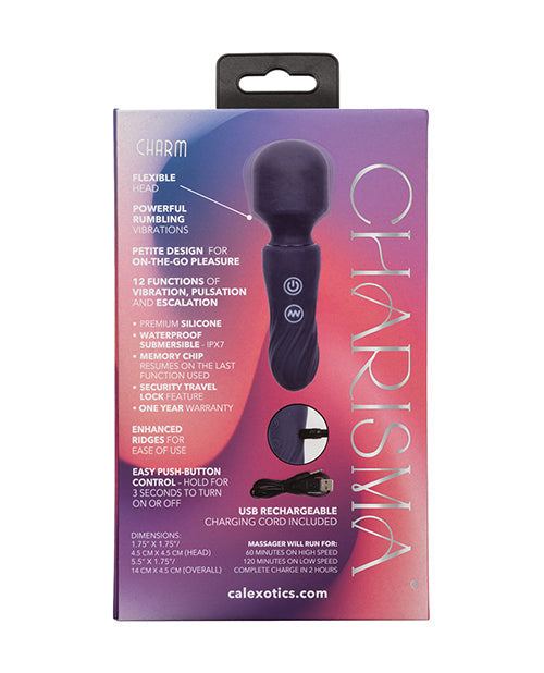 Charisma Charm Massager - Blue California Exotic Novelties