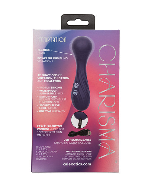 Charisma Temptation Massager - Blue California Exotic Novelties
