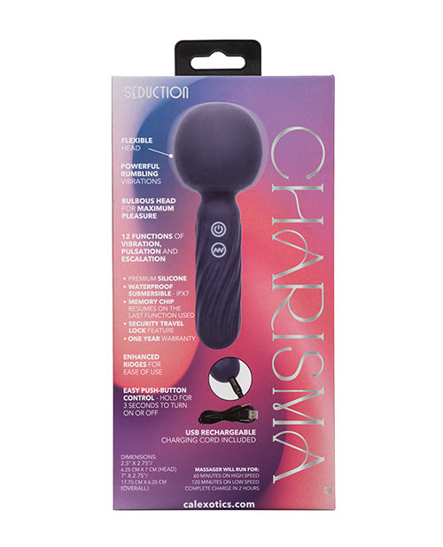 Charisma Seduction Massager - Blue California Exotic Novelties