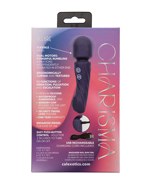 Charisma Allure Massager - Blue California Exotic Novelties