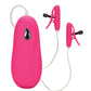 Nipple Play Vibrating Heated Nipple Teasers - Pink
