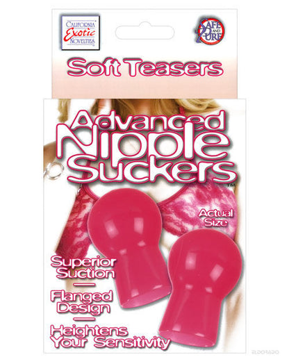 Nipple Play Advanced Nipple Suckers - Pink California Exotic Novelties