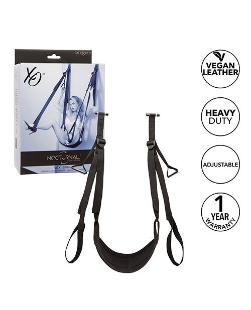 Nocturnal Collection Sex Swing - Black California Exotic Novelties