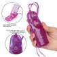 Dual Bunny Teaser - Purple California Exotic Novelties