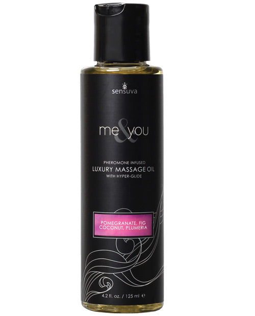 Sensuva Me & You Massage Oil - 4.2 oz Sweet Secrets Sensuva Valencia Naturals