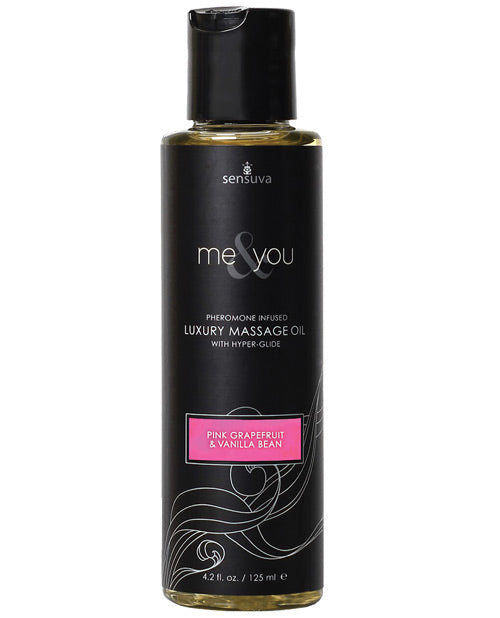 Sensuva Me & You Massage Oil - 4.2 oz Sensual Bliss Sensuva Valencia Naturals