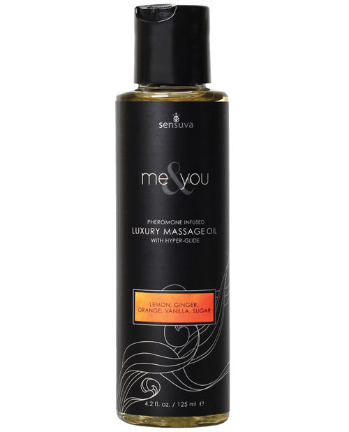 Sensuva Me & You Massage Oil - 4.2 oz Lust in Paradise Sensuva Valencia Naturals