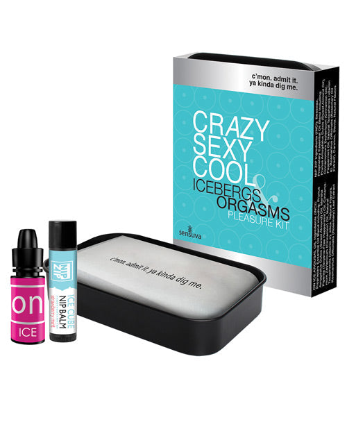 Sensuva Crazy Sexy Cool Icebergs & Orgasms Pleasure Kit Sensuva Valencia Naturals