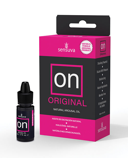 ON Original Arousal Oil Medium Box - 5 ml Sensuva Valencia Naturals