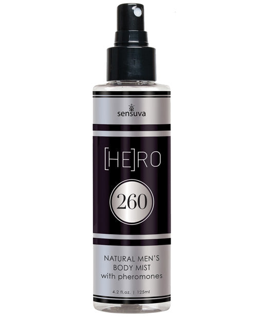 Sensuva Hero 260 Male Body Mist - 4.2 oz Sensuva Valencia Naturals