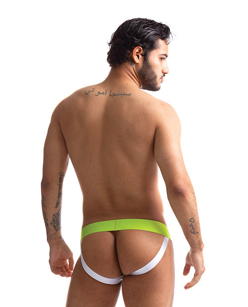 Sport Fucker Jersey Jock - XXL Green/White 665 INC