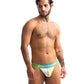 Sport Fucker Jersey Jock - XXL Green/White 665 INC