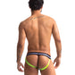 Sport Fucker Jersey Jock - L Black/Green 665 INC