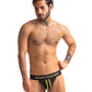 Sport Fucker Jersey Jock - XL Black/Green 665 INC