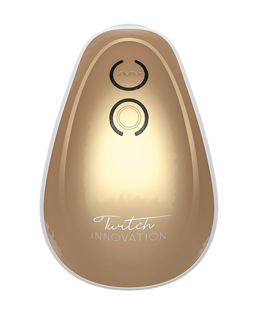 Shots Twitch Innovation Hands Free Clitoral Stimulator - Gold Shots America LLC