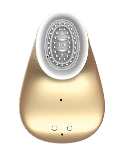 Shots Twitch Innovation Hands Free Clitoral Stimulator - Gold Shots America LLC