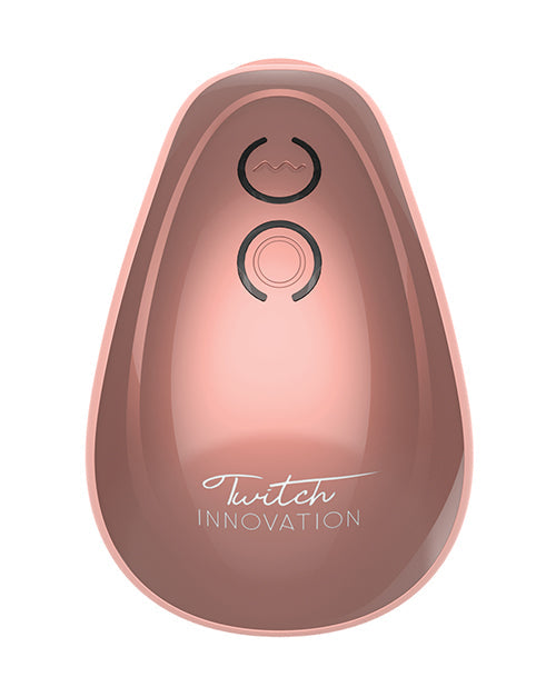 Shots Twitch Innovation Hands Free Clitoral Stimulator - Rose Gold Shots America LLC