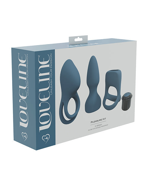 Shots LoveLine Pleasure Kit - Blue Grey Shots America LLC